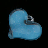 Maxbell Lovely Peach Heart Sign DIY Charm Pendant Decor For Women Girls Bule