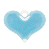 Maxbell Lovely Peach Heart Sign DIY Charm Pendant Decor For Women Girls Bule