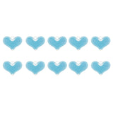 Maxbell Lovely Peach Heart Sign DIY Charm Pendant Decor For Women Girls Bule