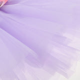 Maxbell 2 Pieces Girls Tutu Skirt Dress Unicorn Flower Headband Set Light Purple