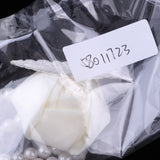 Maxbell Artificial Bridal Wrist Pearls Corsage Hand Flowers Bracelets Milk White