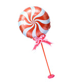 Maxbell Windmill Foil Balloon Kit Stick Stand Base Pole Wedding Party Decor Red