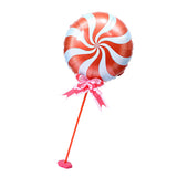 Maxbell Windmill Foil Balloon Kit Stick Stand Base Pole Wedding Party Decor Red