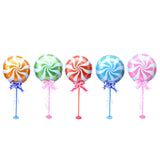 Maxbell Windmill Foil Balloon Kit Stick Stand Base Pole Wedding Party Decor Orange