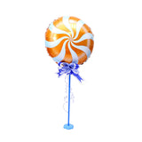 Maxbell Windmill Foil Balloon Kit Stick Stand Base Pole Wedding Party Decor Orange