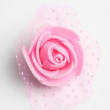 Maxbell 100pcs Artificial Foam Rose Head Flowers Wedding Home DIY Craft Decor Pink