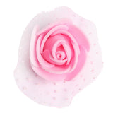 Maxbell 100pcs Artificial Foam Rose Head Flowers Wedding Home DIY Craft Decor Pink