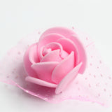 Maxbell 100pcs Artificial Foam Rose Head Flowers Wedding Home DIY Craft Decor Pink