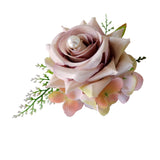 Maxbell Romantic Rose Flower Wrist Corsage Wedding Bride Bridesmaid Gift Light Pink