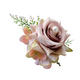 Maxbell Romantic Rose Flower Wrist Corsage Wedding Bride Bridesmaid Gift Light Pink