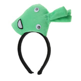 Maxbell Kids Girls Cute Plush Carrot Headband Party Game Props Fancy Dress Green