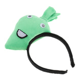 Maxbell Kids Girls Cute Plush Carrot Headband Party Game Props Fancy Dress Green