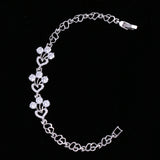 Maxbell Shiny Crystal Diamond Bracelet Woman Girls Charm Bangle Bracelet Jewelry #4