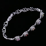 Maxbell Shiny Crystal Diamond Bracelet Woman Girls Charm Bangle Bracelet Jewelry #6