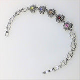 Maxbell Shiny Crystal Diamond Bracelet Woman Girls Charm Bangle Bracelet Jewelry #6