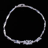 Maxbell Shiny Crystal Diamond Bracelet Woman Girls Charm Bangle Bracelet Jewelry #5