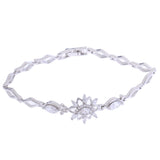 Maxbell Shiny Crystal Diamond Bracelet Woman Girls Charm Bangle Bracelet Jewelry #5