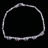 Maxbell Shiny Crystal Diamond Bracelet Woman Girls Charm Bangle Bracelet Jewelry #2