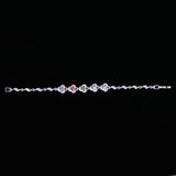 Maxbell Shiny Crystal Diamond Bracelet Woman Girls Charm Bangle Bracelet Jewelry #2