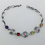 Maxbell Shiny Crystal Diamond Bracelet Woman Girls Charm Bangle Bracelet Jewelry #3