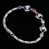 Maxbell Shiny Crystal Diamond Bracelet Woman Girls Charm Bangle Bracelet Jewelry #3