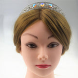 Maxbell Bridal Wedding Diamond Crystal Headband Headpiece Hair Accessories  Orange