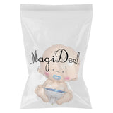 Maxbell Baby Pacifier Doll Foil Balloon Baby Shower Christening Party Decor Blue