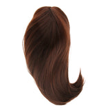 Maxbell Straight Short Brown Wig Bob Cosplay Costume Accessories Props Light Brown