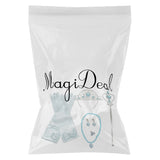 Maxbell Princess Belle Dress Costume Accessory Glove Wand Tiara Jewerly Set Blue