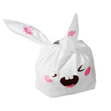 Maxbell Cute Rabbit Ear Cookie Candy Bags Self Adhesive Baking Packing Bags 16x28cm