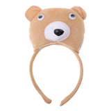 Maxbell Christmas Girls Boys Headband Bowtie Tail Kit Bear Costume Set Party Cosplay