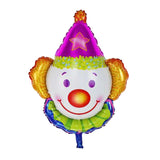 Maxbell Funny Juggles Super Clow Foil Balloon Kids Birthday Party Supplies Rose Red