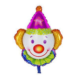 Maxbell Funny Juggles Super Clow Foil Balloon Kids Birthday Party Supplies Rose Red