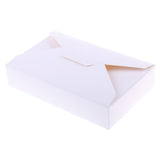 Maxbell 20 Pieces Bakery Gift Boxes Kraft Donut Muffin Cupcake Boxes Holders white