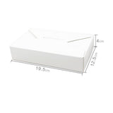 Maxbell 20 Pieces Bakery Gift Boxes Kraft Donut Muffin Cupcake Boxes Holders white
