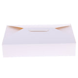 Maxbell 20 Pieces Bakery Gift Boxes Kraft Donut Muffin Cupcake Boxes Holders white