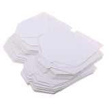 Maxbell 20 Pieces Bakery Gift Boxes Kraft Donut Muffin Cupcake Boxes Holders white