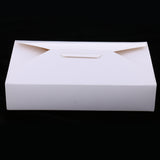 Maxbell 20 Pieces Bakery Gift Boxes Kraft Donut Muffin Cupcake Boxes Holders white