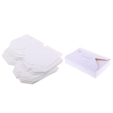 Maxbell 20 Pieces Bakery Gift Boxes Kraft Donut Muffin Cupcake Boxes Holders white