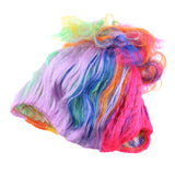 Maxbell Cartoon Cute Flame Elf Wig Magic Pixie Party Costume Cosplay Wig Multicolor