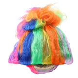 Maxbell Cartoon Cute Flame Elf Wig Magic Pixie Party Costume Cosplay Wig Multicolor