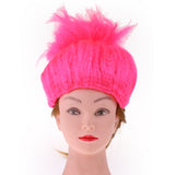 Maxbell Cartoon Cute Flame Elf Wig Magic Pixie Party Costume Cosplay Wig Pink