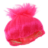 Maxbell Cartoon Cute Flame Elf Wig Magic Pixie Party Costume Cosplay Wig Pink