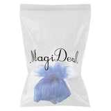 Maxbell Cartoon Cute Flame Elf Wig Magic Pixie Party Costume Cosplay Wig Blue