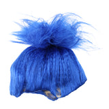 Maxbell Cartoon Cute Flame Elf Wig Magic Pixie Party Costume Cosplay Wig Blue