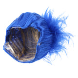 Maxbell Cartoon Cute Flame Elf Wig Magic Pixie Party Costume Cosplay Wig Blue