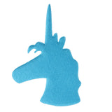 Maxbell 200pcs Sparkle Unicorn Table Scatter Confetti Party Baby Shower Decor Blue