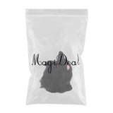 Maxbell Cute simulation Plush Stuffed Rabbit Animals Soft Toy Home Decoration Black