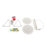 Maxbell Kids DIY Assembly Toy Electric Ferris Beads Science Experiment Toys - White