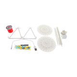 Maxbell Kids DIY Assembly Toy Electric Ferris Beads Science Experiment Toys - White